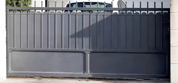 Metal Driveway Gate Installation Princeton