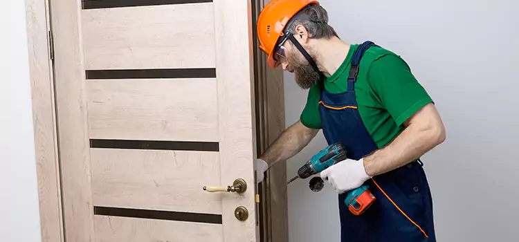 Replace Internal Door Handle with Lock Princeton